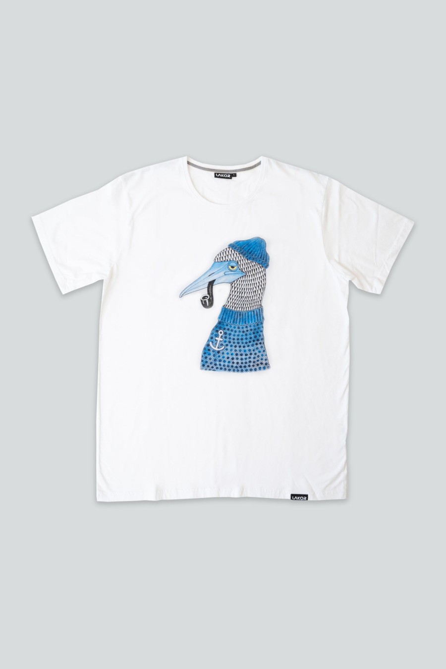 Mand LAKOR T-Shirts | Lazy Booby T-Shirt White