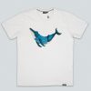 Mand LAKOR T-Shirts | Humpback Whale T-Shirt Off White