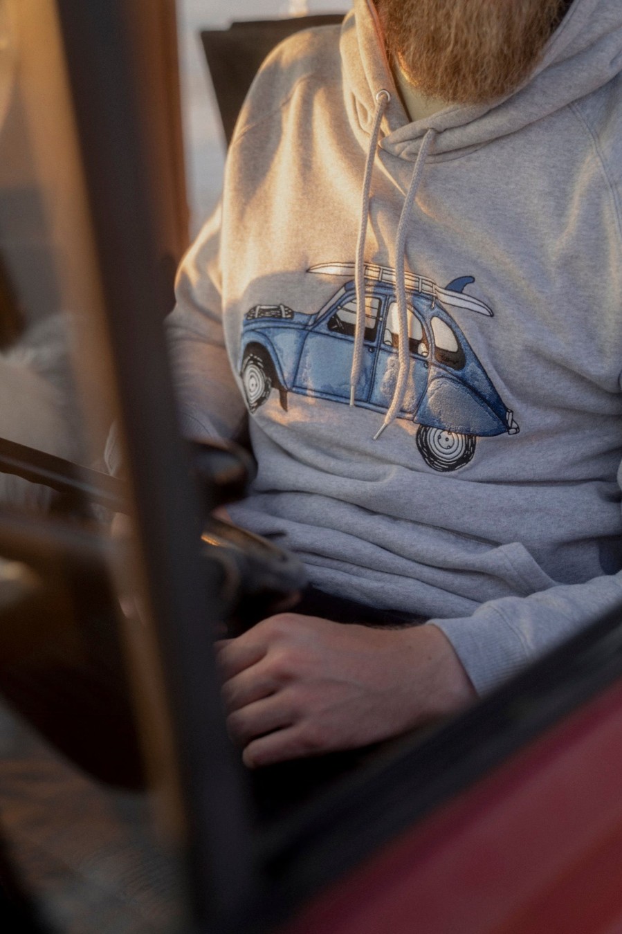 Mand LAKOR Sweatshirts & Hoodies | Surf Car Hoodie