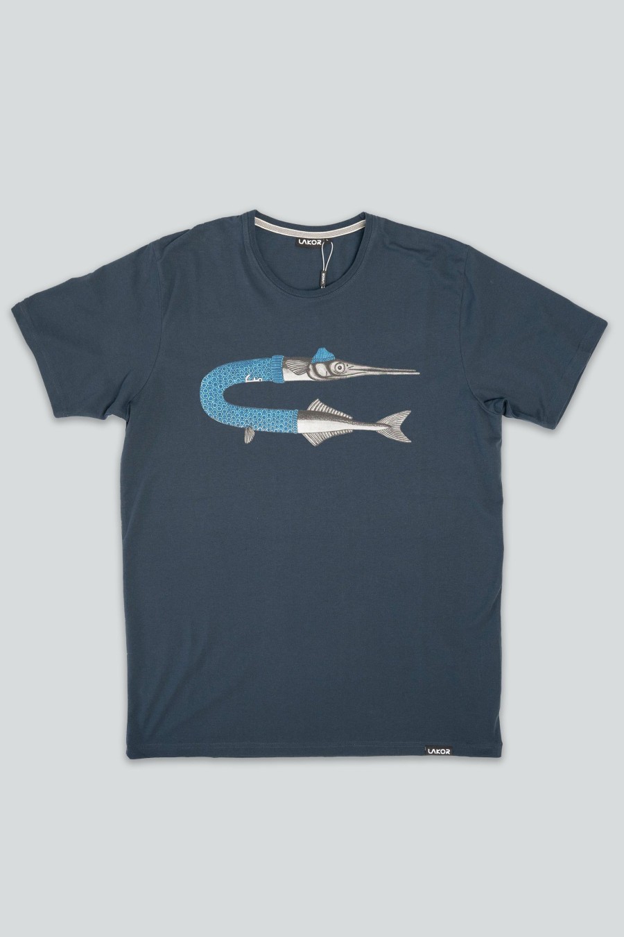 Mand LAKOR T-Shirts | Garfish T-Shirt Navy