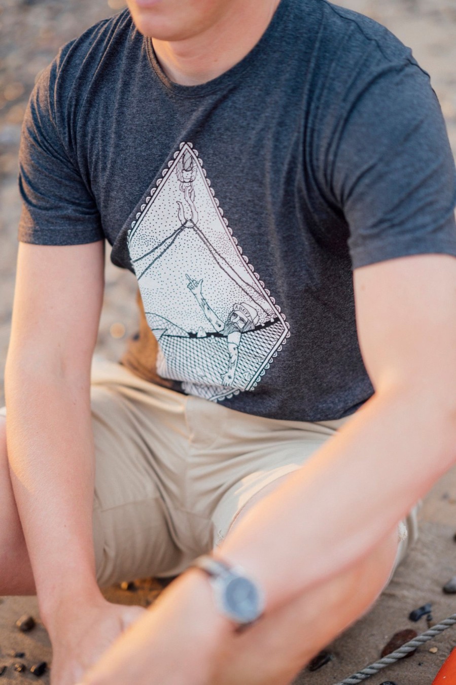 Mand LAKOR T-Shirts | Bycatch T-Shirt
