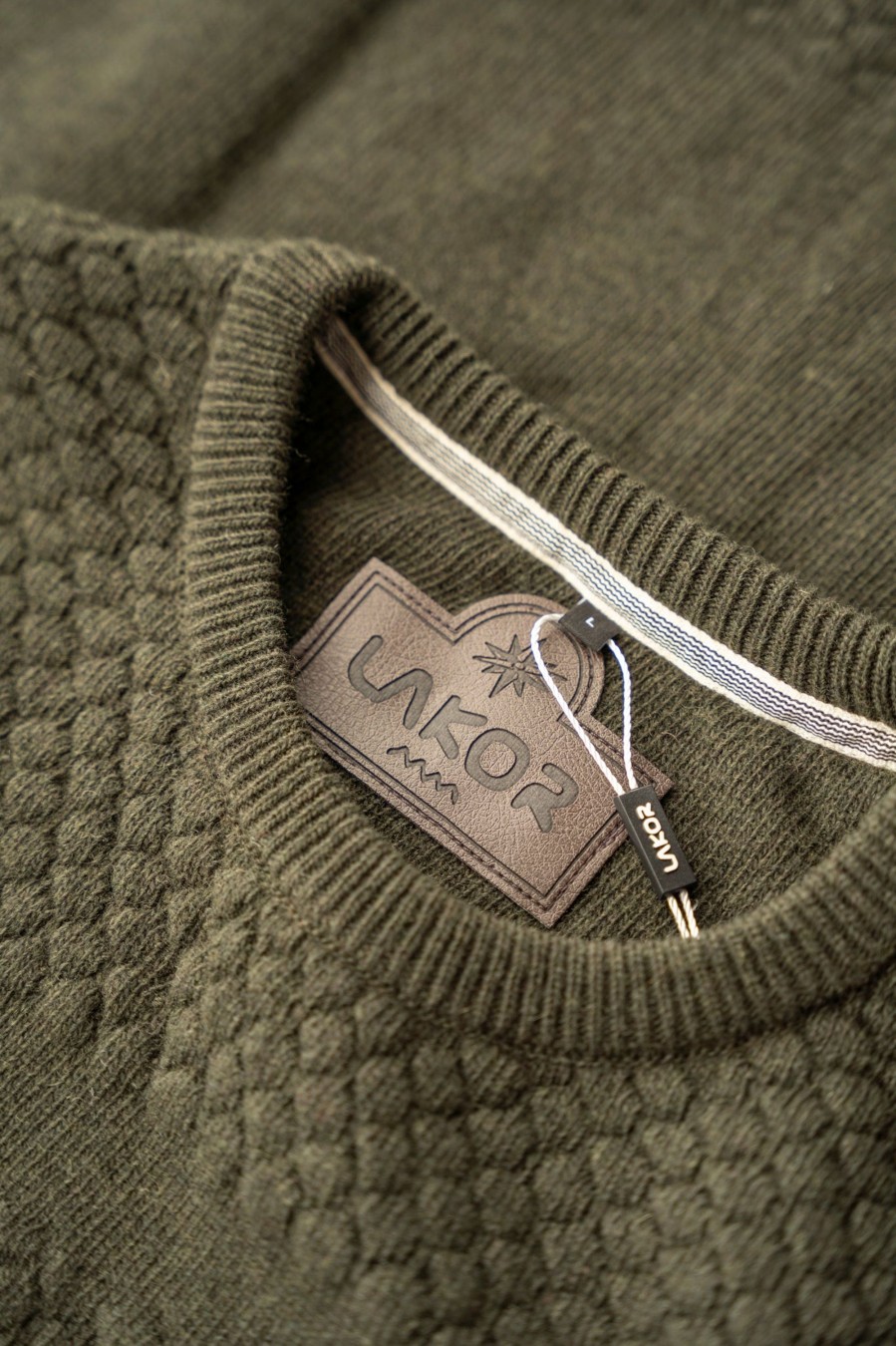 Mand LAKOR Strik | Cod Knit Green