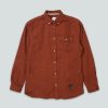Mand LAKOR Skjorter | Moss Shirt Bordeaux