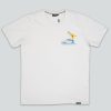 Mand LAKOR T-Shirts | Sailing Pelican T-Shirt White