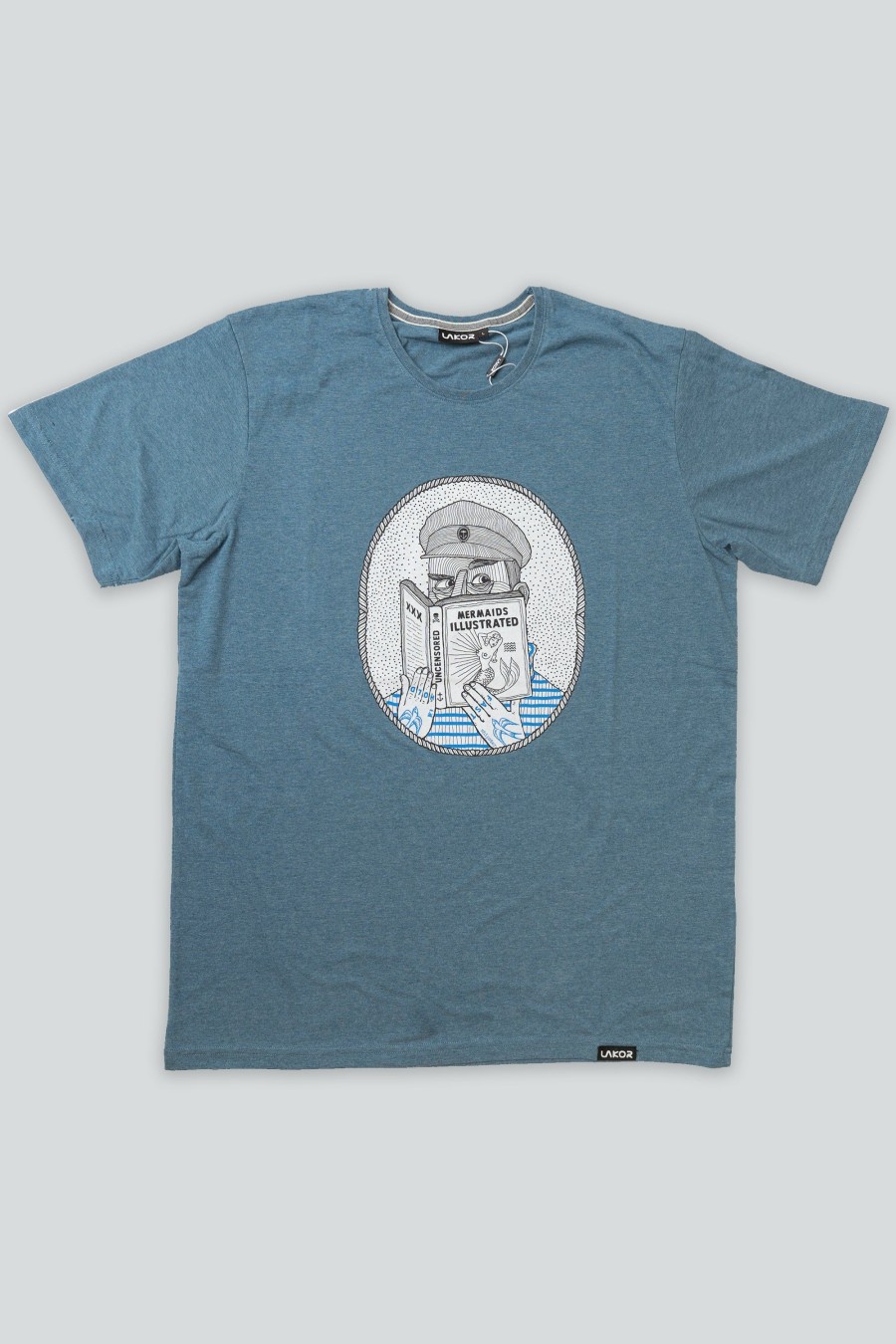 Mand LAKOR T-Shirts | Mermaids Illustrated T-Shirt