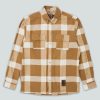 Mand LAKOR Skjorter | Recycled Work Shirt Tobacco Brown