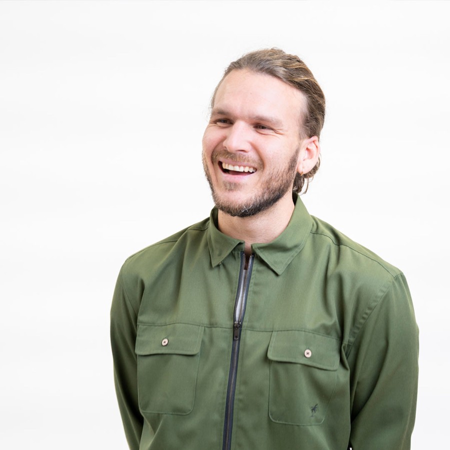 Mand LAKOR Skjorter | Havana Shirt Jacket Cypress