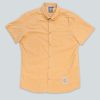 Mand LAKOR Skjorter | Oxford Short Sleeve Khaki