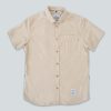 Mand LAKOR Skjorter | Oxford Short Sleeve Eucalyptus