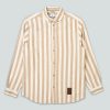 Mand LAKOR Skjorter | Boatswain Shirt Brown