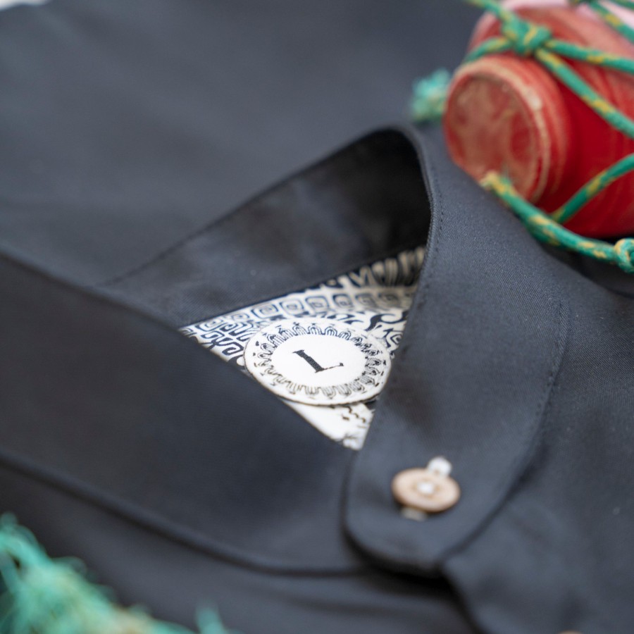 Mand LAKOR Skjorter | Alfred Shirt Black