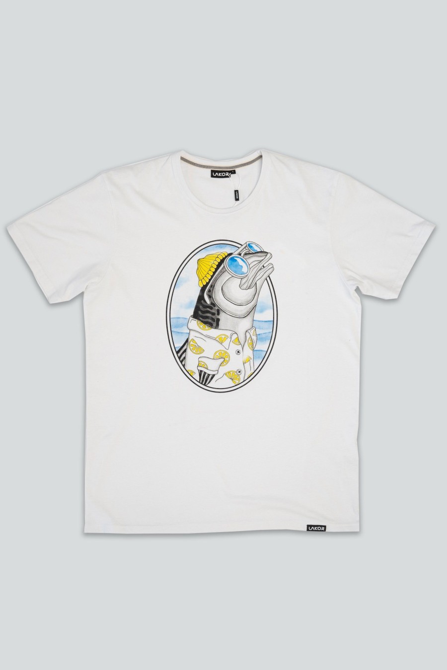 Mand LAKOR T-Shirts | Mackerel Lemon T-Shirt