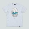 Mand LAKOR T-Shirts | Hm84 T-Shirt Light Grey Melange