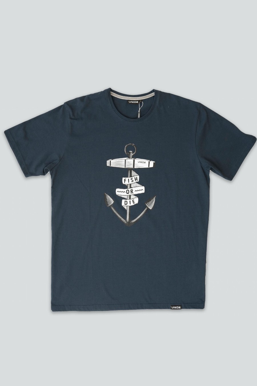 Mand LAKOR T-Shirts | Retro Anchor T-Shirt