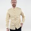 Mand LAKOR Skjorter | Klovedal Shirt Yellow