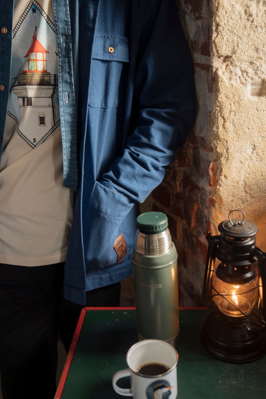 Mand LAKOR Skjorter | Hoker Overshirt