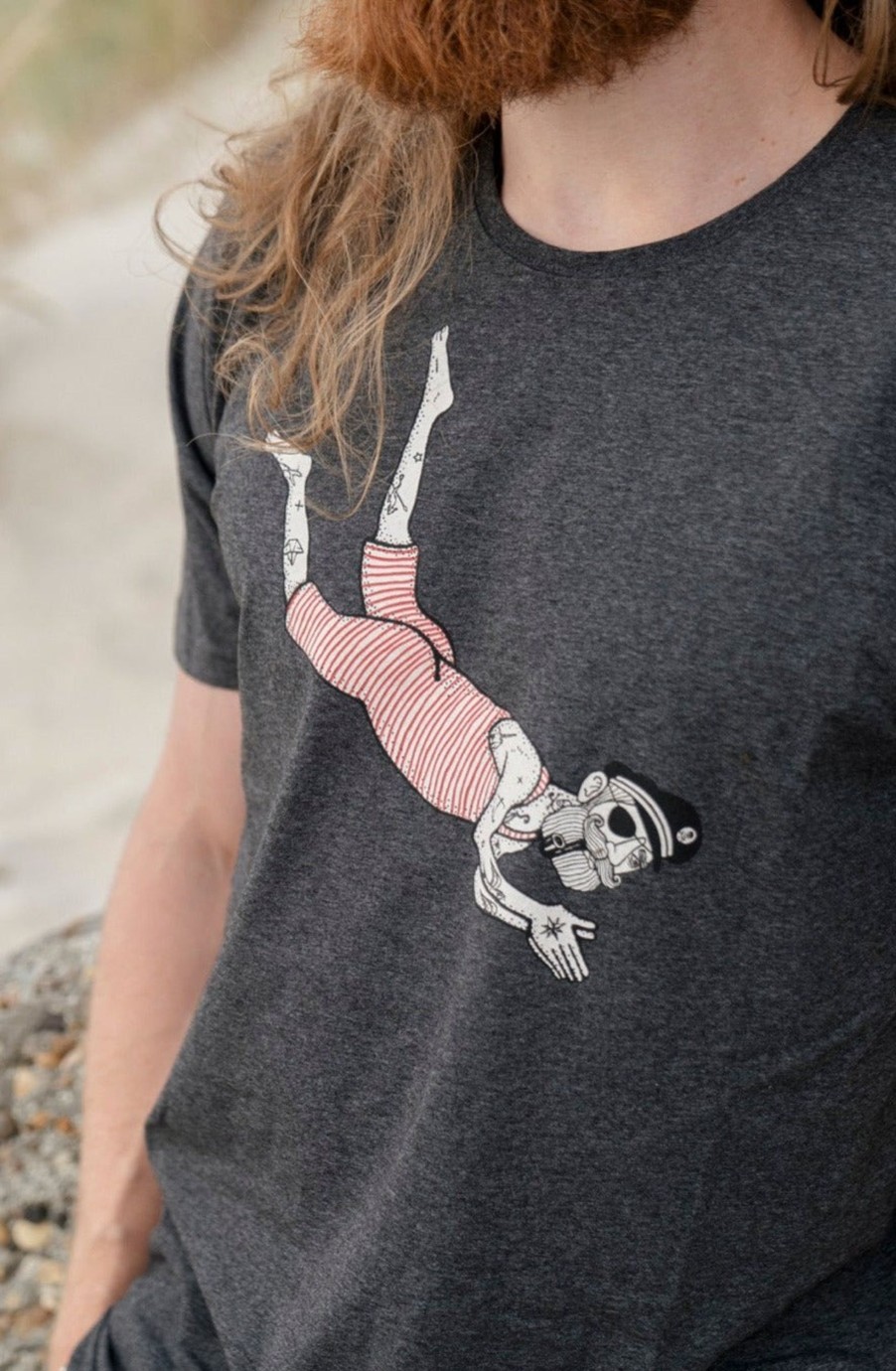 Mand LAKOR T-Shirts | Belly Flop T-Shirt