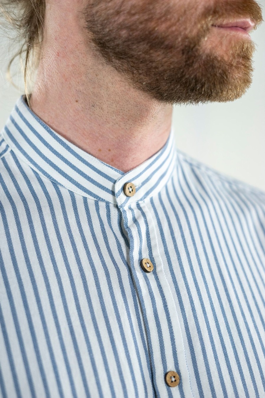 Mand LAKOR Skjorter | Klovedal Shirt Light Blue