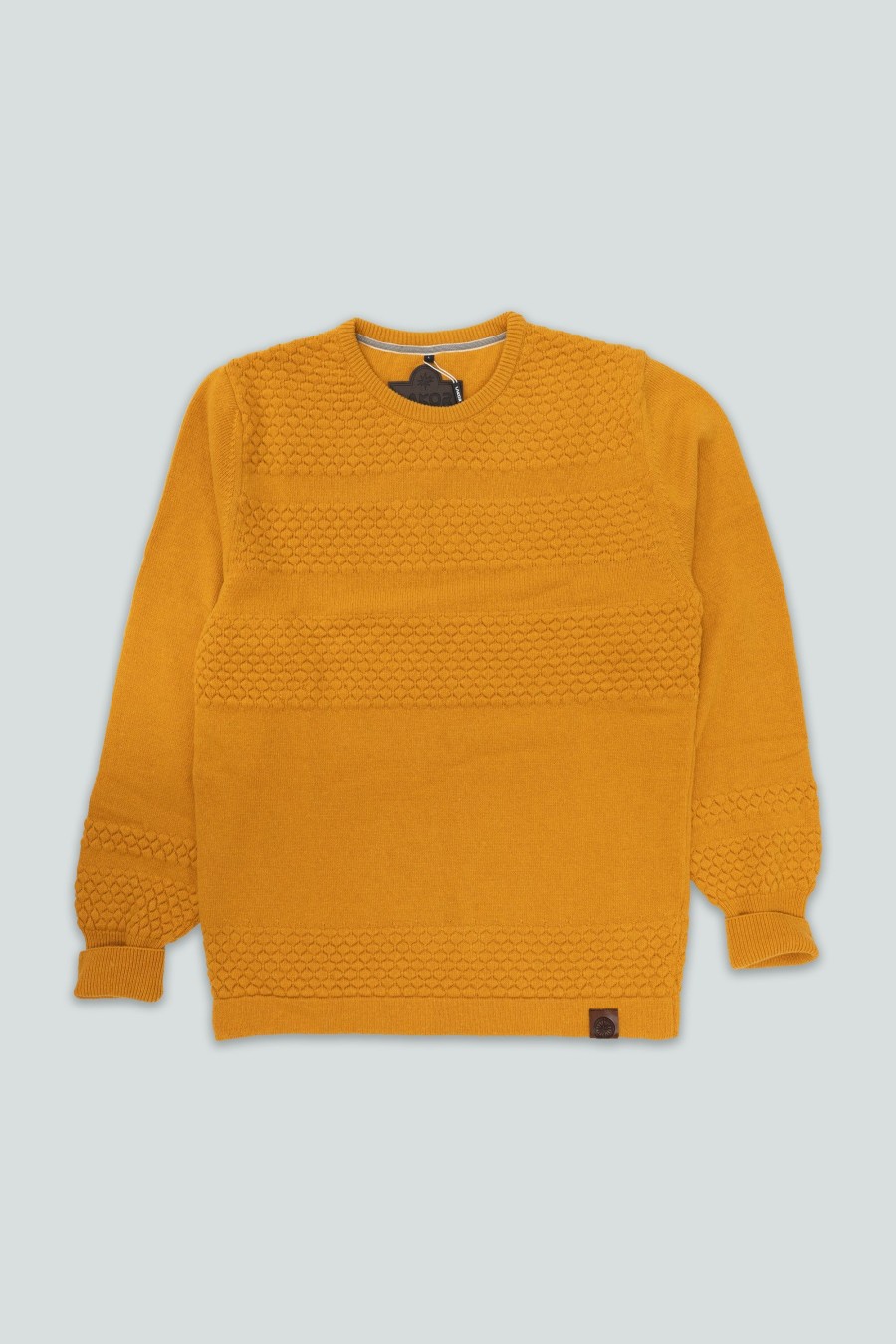 Mand LAKOR Strik | Cod Knit Yellow