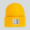 Mand LAKOR Accessories | Skagen Beanie Yellow