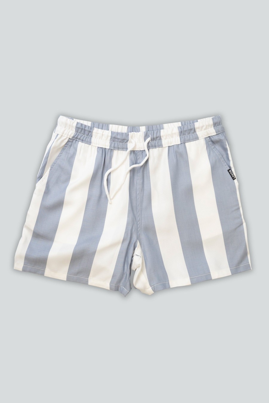 Mand LAKOR Bukser & Shorts | Bold Stripes Shorts Light Blue