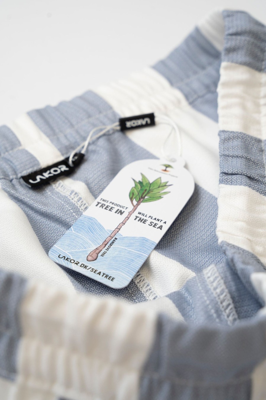 Mand LAKOR Bukser & Shorts | Bold Stripes Shorts Light Blue