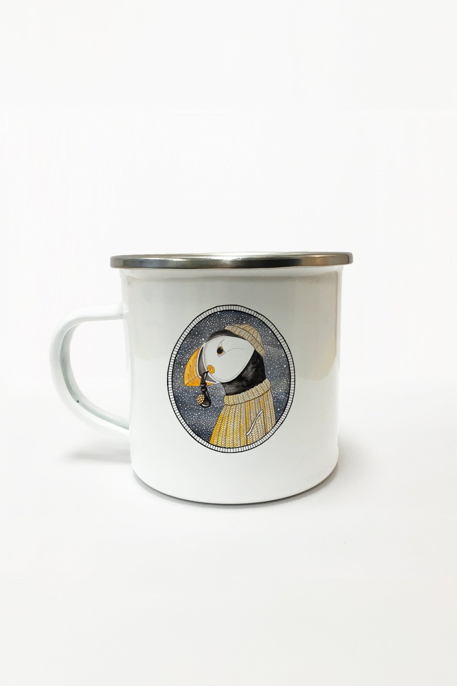 Mand LAKOR Emaljekrus & Eventyr | Sailor Puffin Emaljekrus