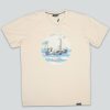 Mand LAKOR T-Shirts | Never Sink 2 T-Shirt Off White
