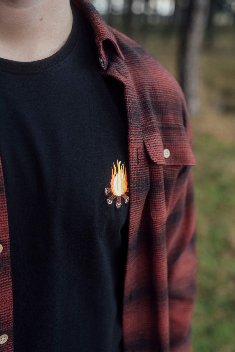Mand LAKOR T-Shirts | Mini Campfire T-Shirt