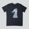 Mand LAKOR T-Shirts | Lazy Booby T-Shirt Black