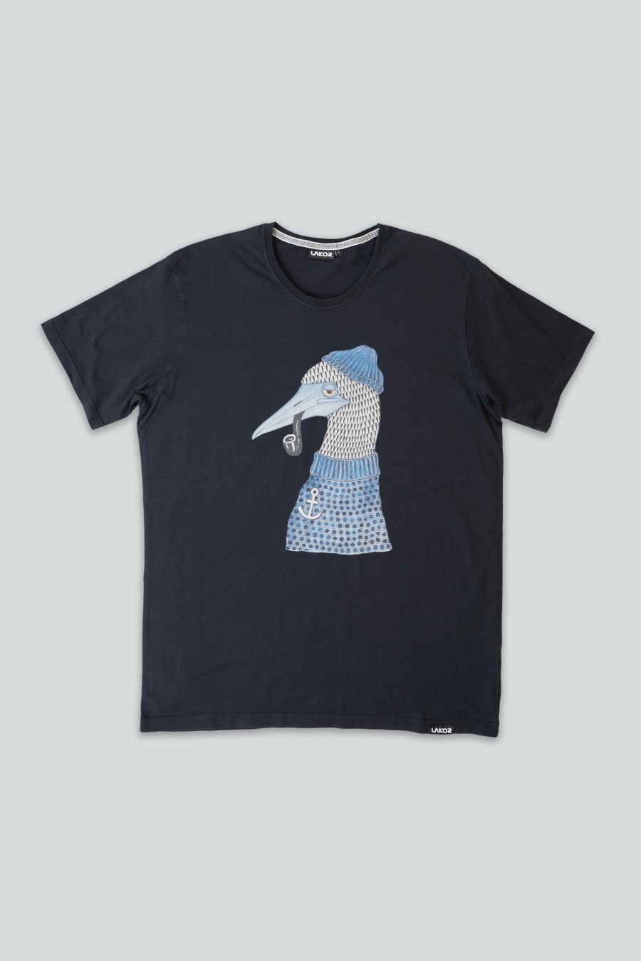 Mand LAKOR T-Shirts | Lazy Booby T-Shirt Black