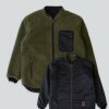 Mand LAKOR Jakker | Reversible Jacket Green