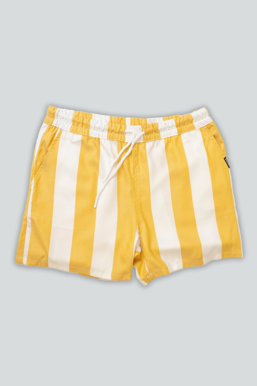 Mand LAKOR Bukser & Shorts | Bold Stripes Shorts Yellow