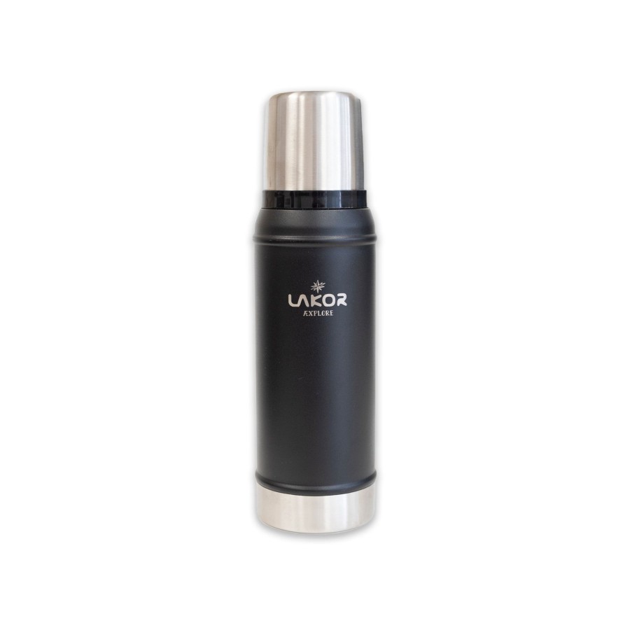 Mand LAKOR Emaljekrus & Eventyr | Lakor X Stanley Bottle .75L Black