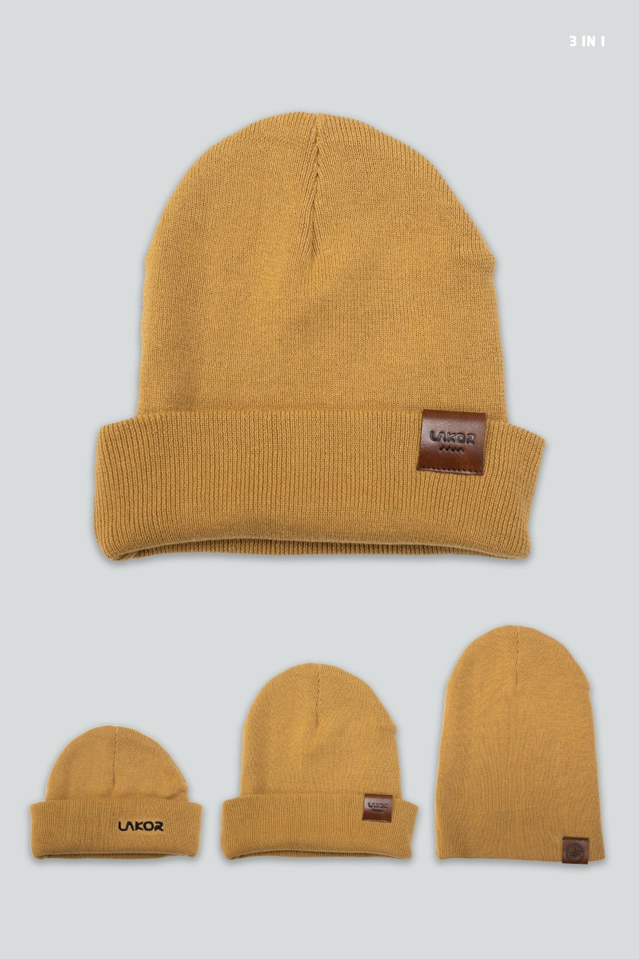 Mand LAKOR Accessories | Boom Beanie Mustard