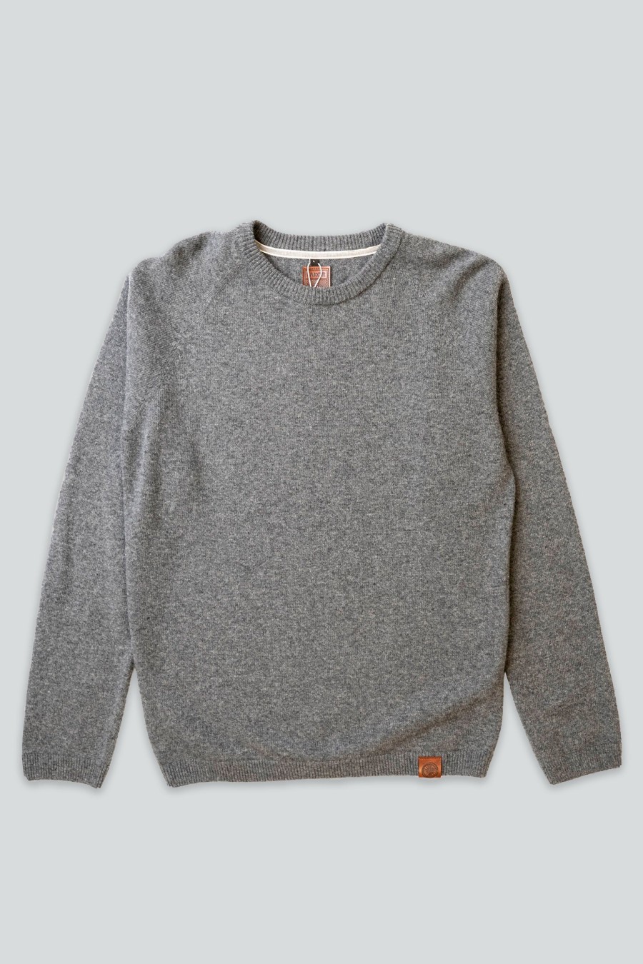 Mand LAKOR Strik | Topknot Knit Grey