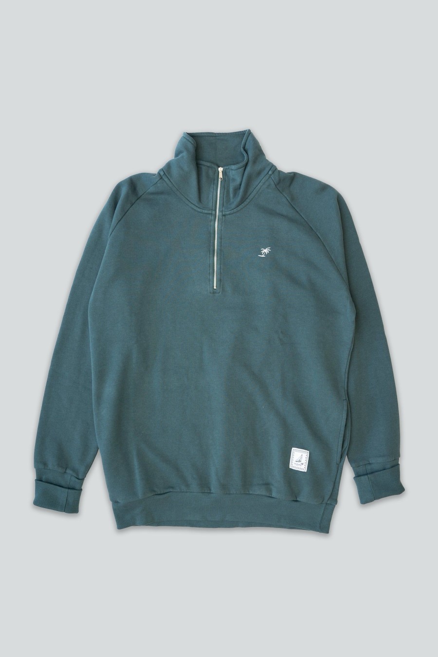 Mand LAKOR Sweatshirts & Hoodies | Havana Turtle Neck Dark Green