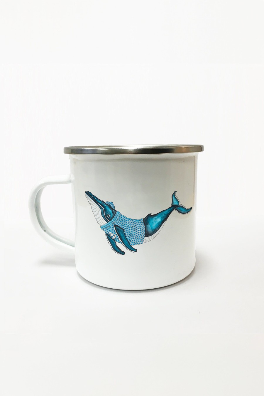 Mand LAKOR Emaljekrus & Eventyr | Humpback Whale Emaljekrus