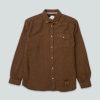 Mand LAKOR Skjorter | Moss Shirt Brown