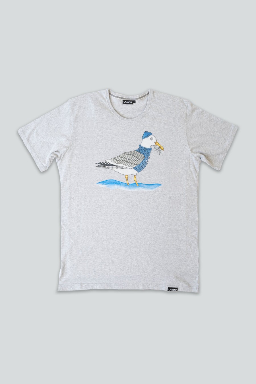 Mand LAKOR T-Shirts | Fishing Seagull T-Shirt