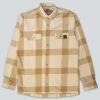 Mand LAKOR Skjorter | Recycled Work Shirt Light Brown
