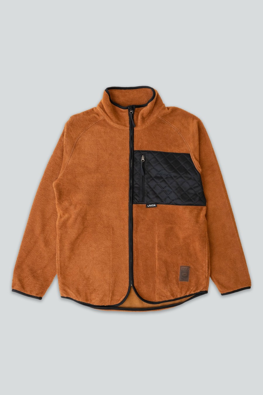 Mand LAKOR Jakker | Bonfire Fleece Rust