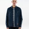 Mand LAKOR Skjorter | Knokkel Shirt Navy