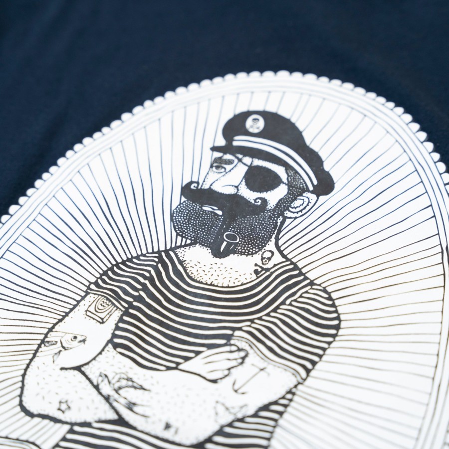 Mand LAKOR T-Shirts | Framed Legend T-Shirt Blueberry