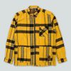 Mand LAKOR Skjorter | Beaver Shirt Jacket Cream Gold
