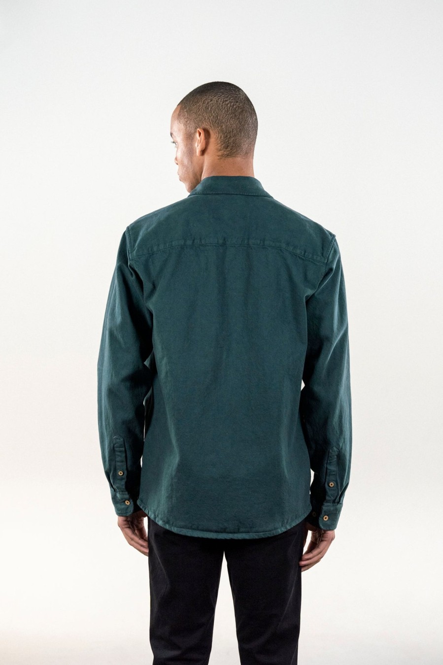 Mand LAKOR Skjorter | Knokkel Shirt Teal