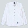 Mand LAKOR Skjorter | Oxford Shirt White