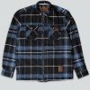 Mand LAKOR Skjorter | Beaver Shirt Jacket Blue
