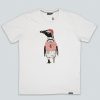 Mand LAKOR T-Shirts | African Penguin T-Shirt Off White