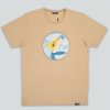 Mand LAKOR T-Shirts | Pipe Pelican T-Shirt Light Brown